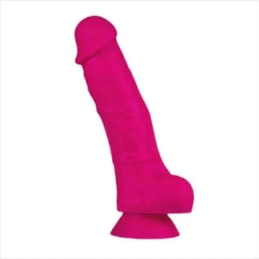 SilexD 7 Inch Realistic Dual Density Dildo with Suction Cup - Pink